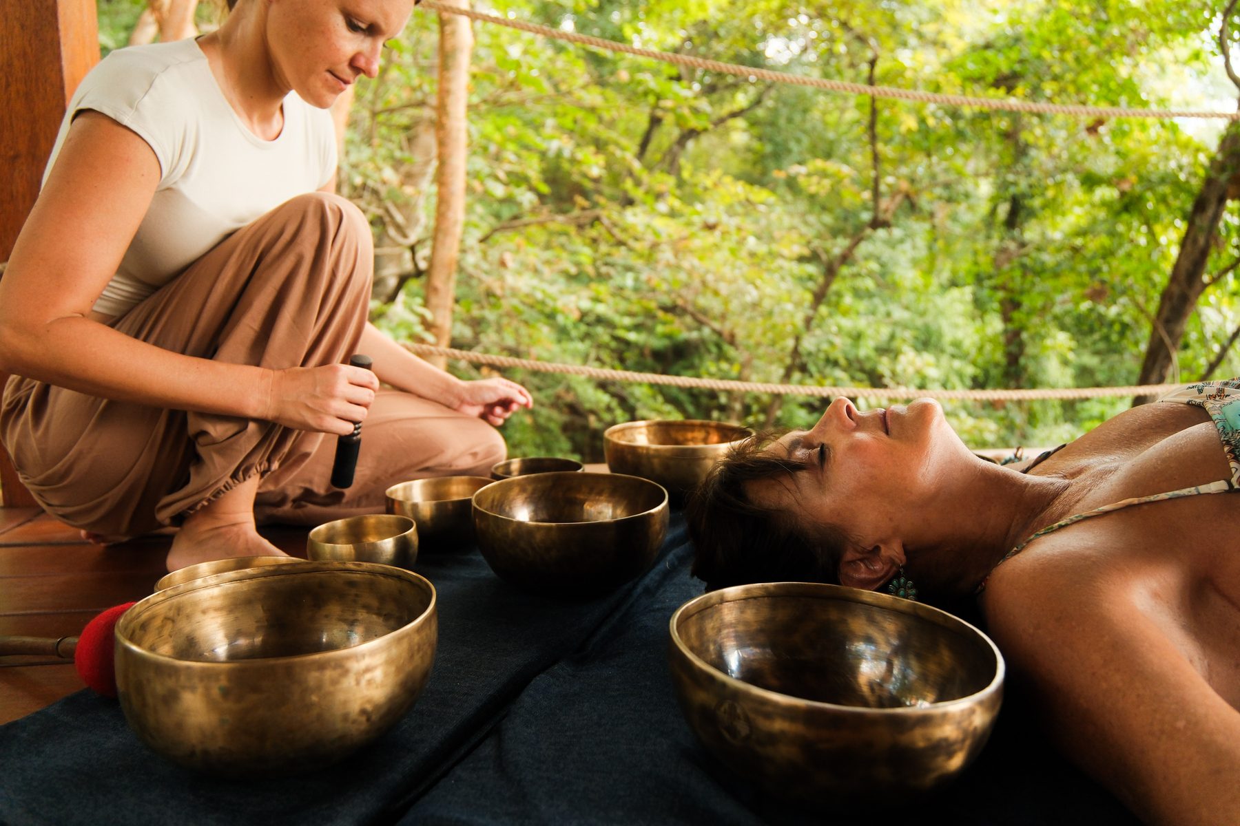 radiant jungle / ocean — Ananda Lodge
